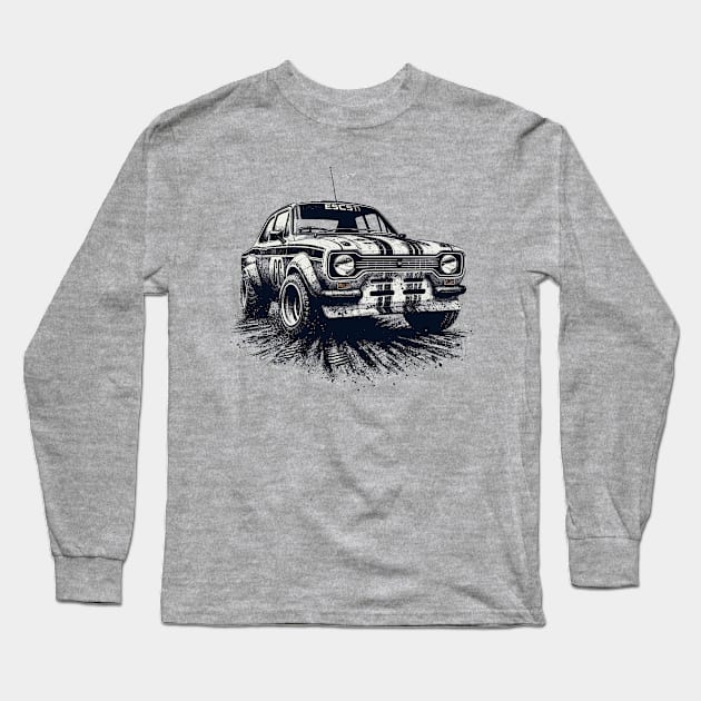 Ford Escort Long Sleeve T-Shirt by Vehicles-Art